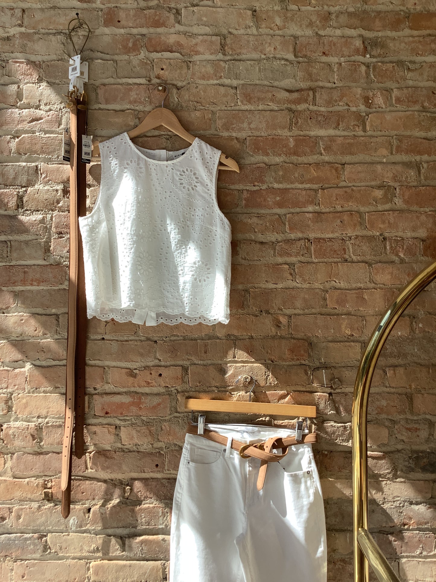 Eyelet Top