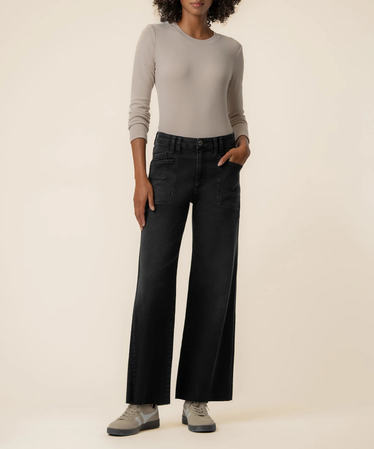 Meg High Rise Wide Leg Long Inseam