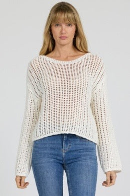 Adela Crochet Sweater