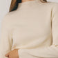 Soft Mock Neck Sweater
