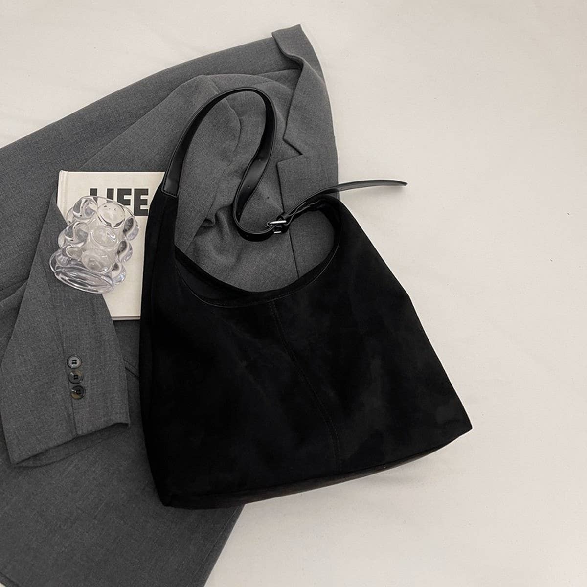 LAZY STYLE SIMPLE COMMUTER TOTE BAG