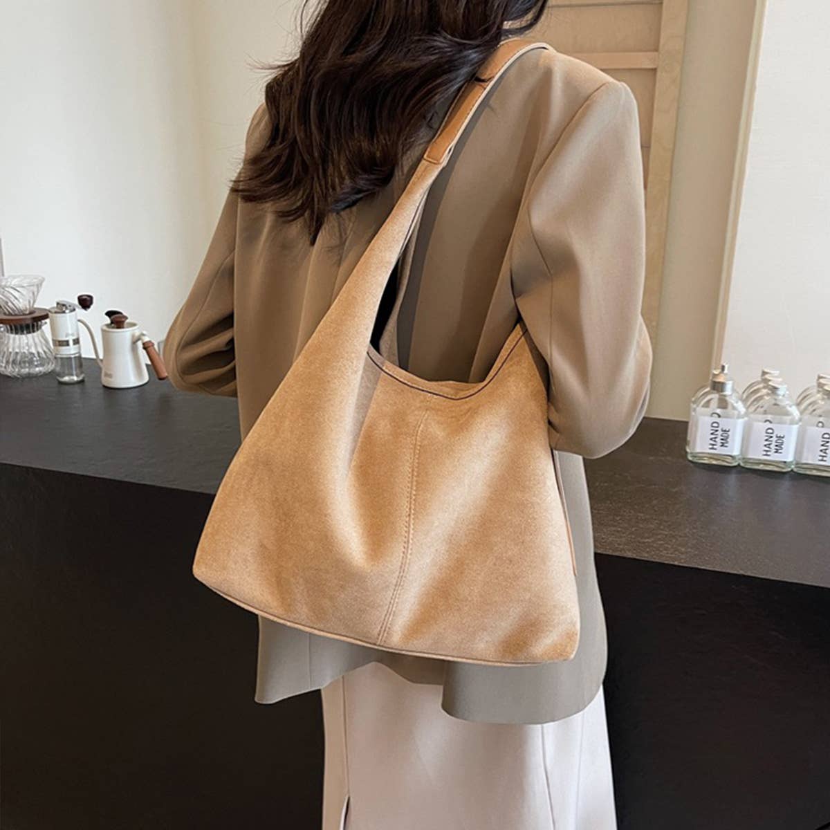 LAZY STYLE SIMPLE COMMUTER TOTE BAG