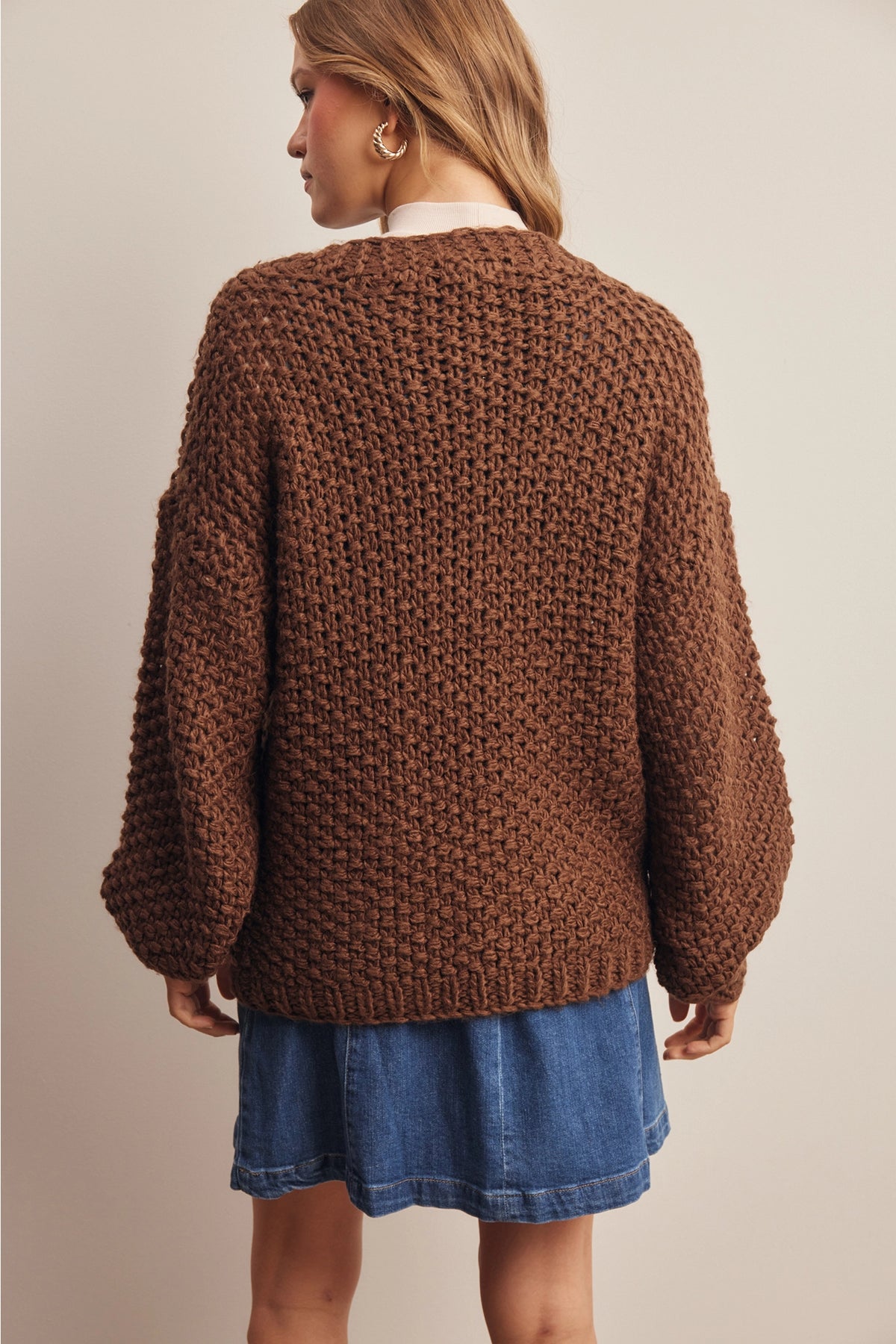 Handmade Chunky Knit Cardigan