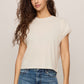 Marika Lace Trim Tee