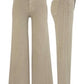 Meg High Rise Wide Leg in Milk Tea