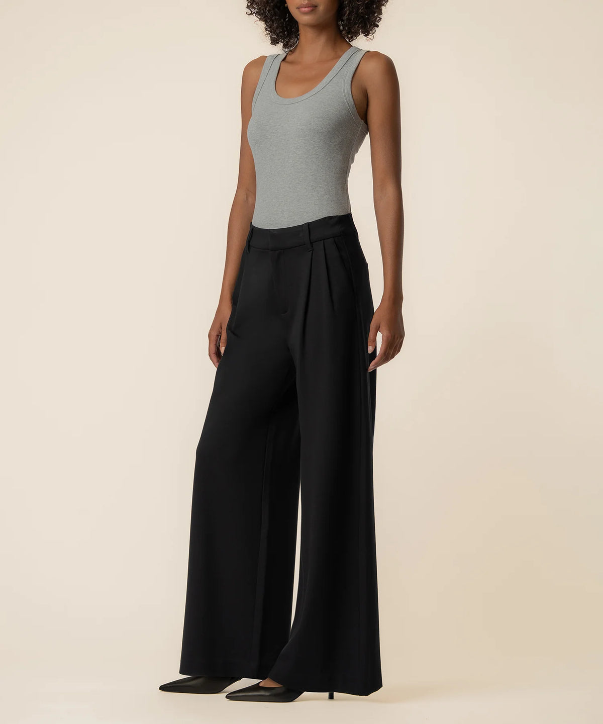 Cheryl Ponte High Rise Wide Leg