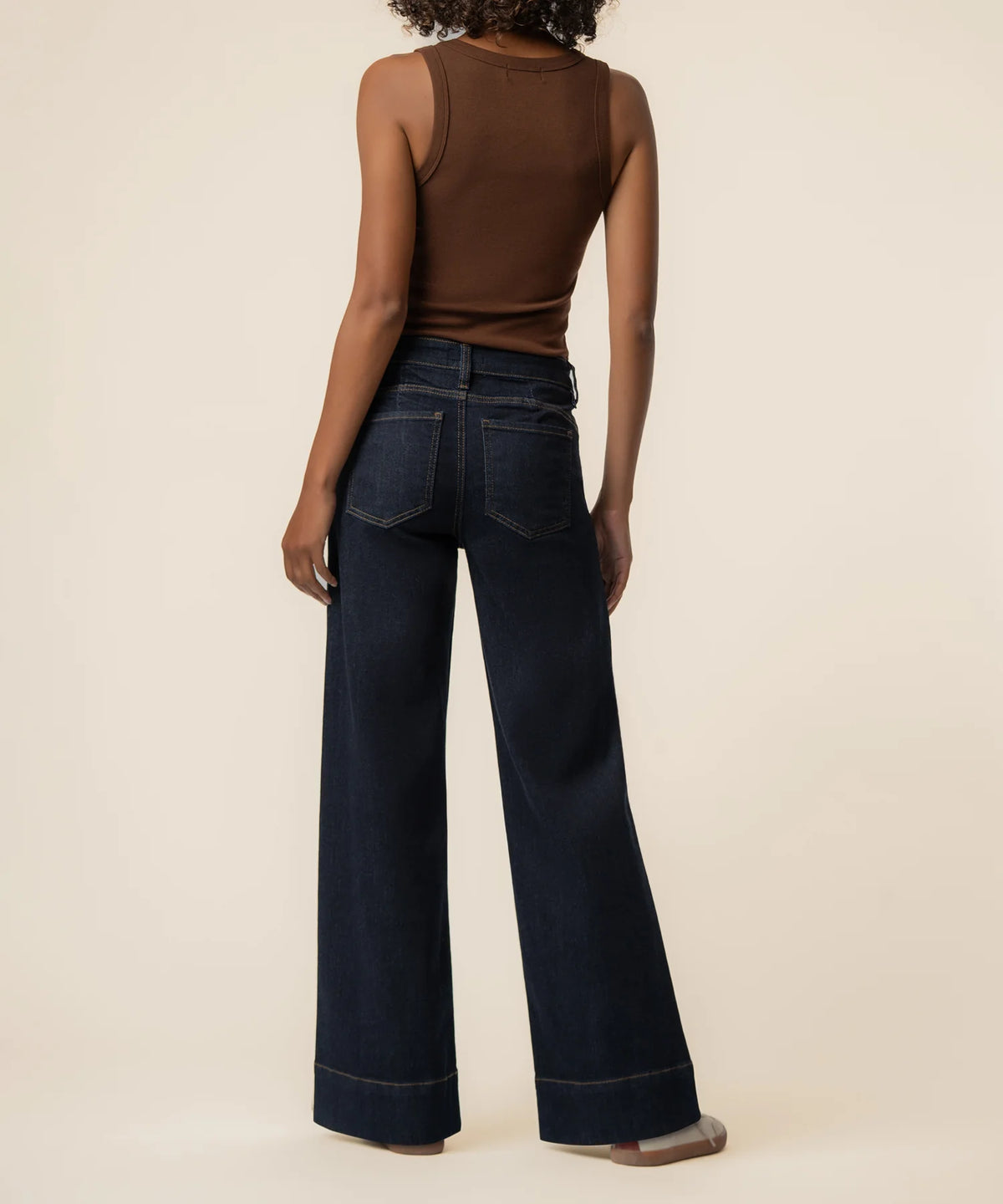 Maya High Rise Wide Leg in Amaze Wash