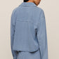 Cropped Reese Denim Button Up