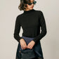 Soft Mock Neck Sweater