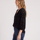 Floral Burnout Top