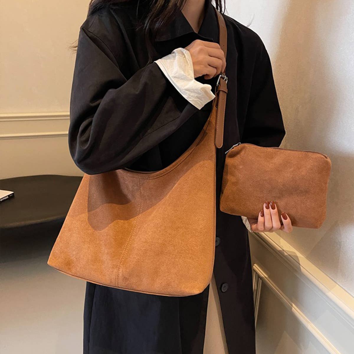 LAZY STYLE SIMPLE COMMUTER TOTE BAG