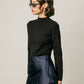 Soft Mock Neck Sweater