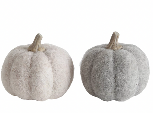 Small Wool Pumpkin